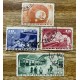 RUSIA 1935 Yv 551/4 SERIE COMPLETA DE ESTAMPILLAS 55 EUROS